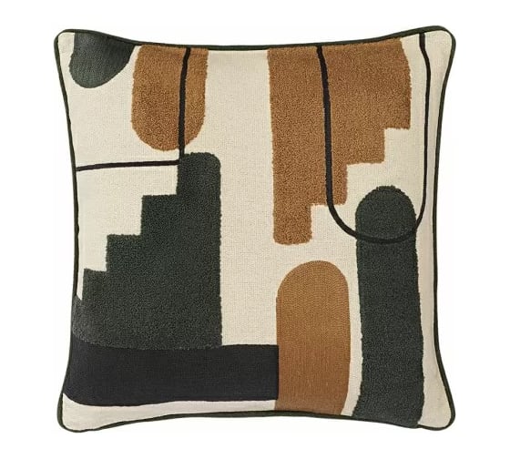 Изображение товара Подушка декоративная Tkano Ancient murals из коллекции Ethnic, 45x45 см TK24-CU0016