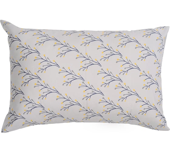 Изображение товара Набор из двух наволочек Tkano из сатина, с принтом Соцветие, из коллекции Russian North, 50x70 см TK19-PC0006