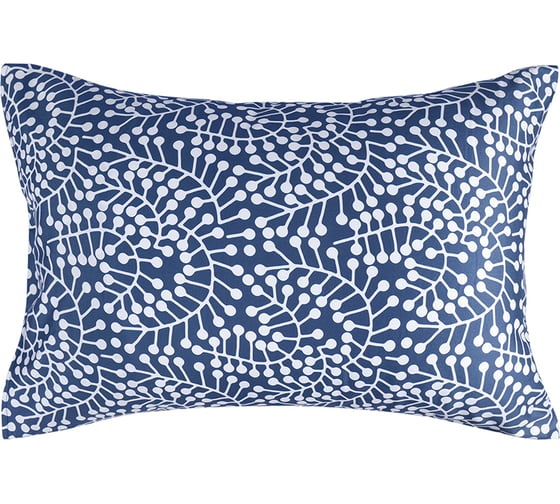 Изображение товара Набор из двух наволочек Tkano темно-синего цвета, с принтом Спелая смородина, из коллекции Scandinavian touch, 50х70 см TK23-PC0014