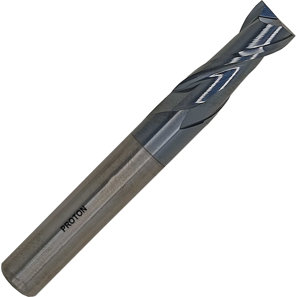 Изображение товара Фреза шпоночная PROTON ц/х 8.0x20x60 мм, твердосплавная с покрытием AlTiN