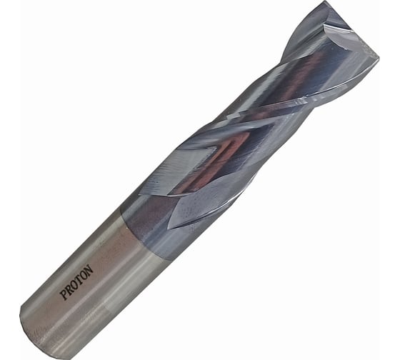 Изображение товара Фреза шпоночная PROTON ц/х, 8.0х35х100 мм, монолитная твердосплавная HRC45, Z=2 Т0000022895