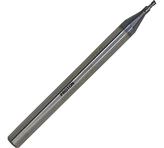 Изображение товара Фреза шпоночная PROTON ц/х, 1.0х3х50 мм, монолитная твердосплавная HRC 45, Z=2 Т0000026240