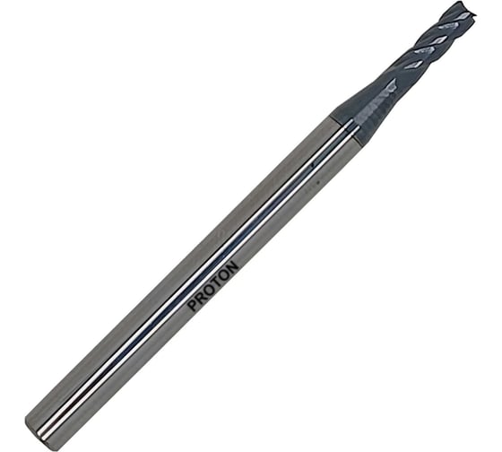 Изображение товара Фреза концевая твердосплавная PROTON 2,5х7х50 мм, ц/х, HRC45, Z=4 Т0000023821