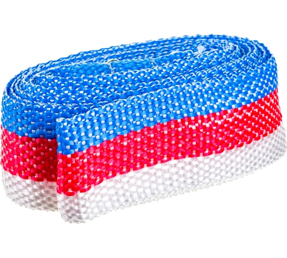 Изображение товара Буксировочный ленточный трос Nova Bright в пакете, 3.5 т, 5 см х 4.6 м, 2 крюка 46828