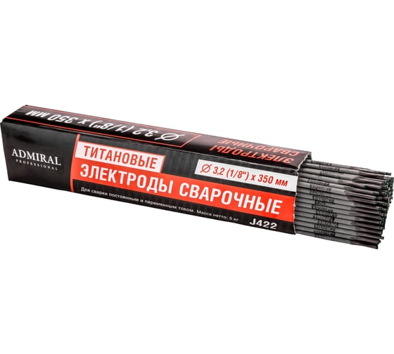 Изображение товара Электрод ADMIRAL STARS 3.2 мм, 5 кг J422 54384112