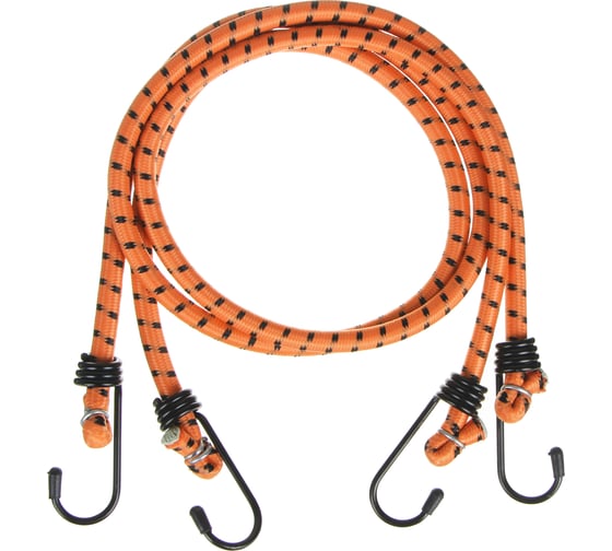 Изображение товара Стяжка груза ЕРМАК 2 шт, 0,8м, 8мм, металлические крюки 746-051