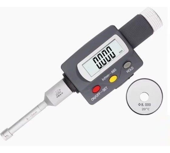 Изображение товара Нутромер микрометрический 3-точечный электронный SHAN 8-10 0,001 у/к ГРСИ № 93602-24 1093780