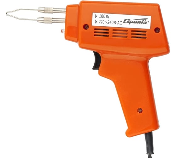 Изображение товара Импульсный паяльник SPARTA с петлеобразным жалом, 100 Вт, 220 В 913110