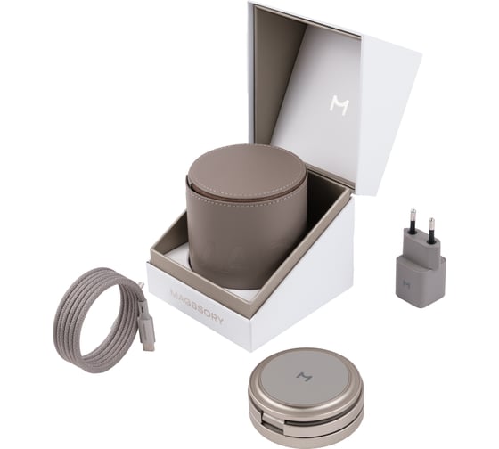 Изображение товара Складное беспроводное зарядное устройство MAGSSORY Disc Signature Edition 3 в 1 для Apple, с магнитами, совместимое с MagSafe WCH033t