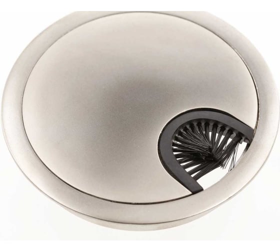 Изображение товара Пропуск для кабеля GTV FI-80, цвет сатин 12 шт PM-LBFI80-02