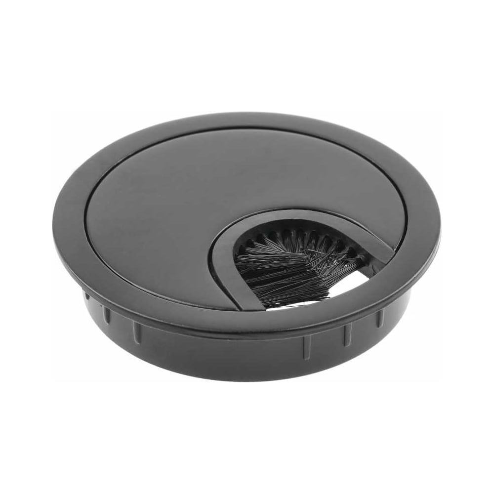 Изображение товара Пропуск для кабеля GTV FI-60 черный матовый 60 мм