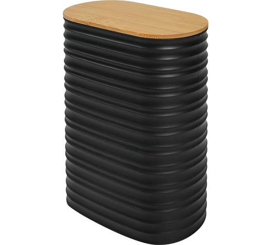 Изображение товара Пластиковый контейнер VIDAGE с бамбуковой крышкой Simba 1,7 л, цвет черный 2901032 2901032