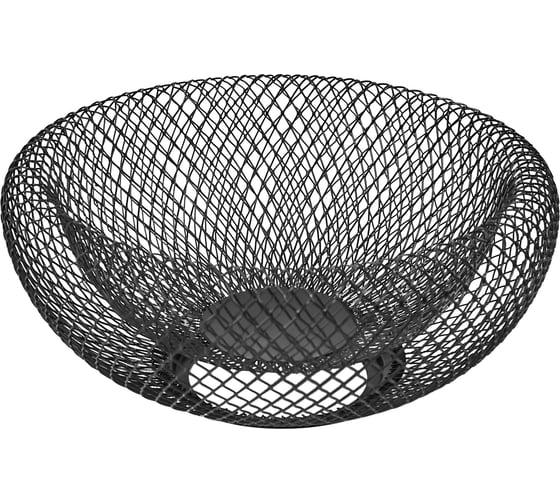 Изображение товара Корзина для фруктов VIDAGE Gerddi B22 d22 см, цвет черный 2901018 2901018