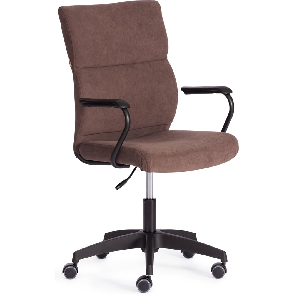 Изображение товара Офисное кресло Tetchair BENEFIT флок коричневое регулировка высоты