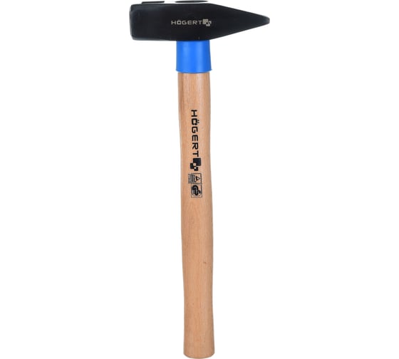 Изображение товара Слесарный молоток HOEGERT TECHNIK кованый, 800 г, с деревянной рукояткой HT3B008