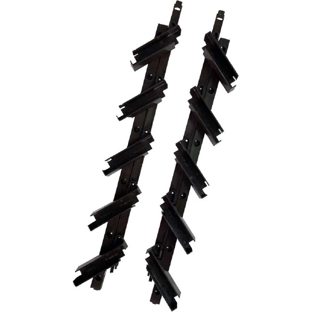 Изображение товара Комплект поворотного механизма жалюзи Еврогрядка Графит J-Meh-graphite