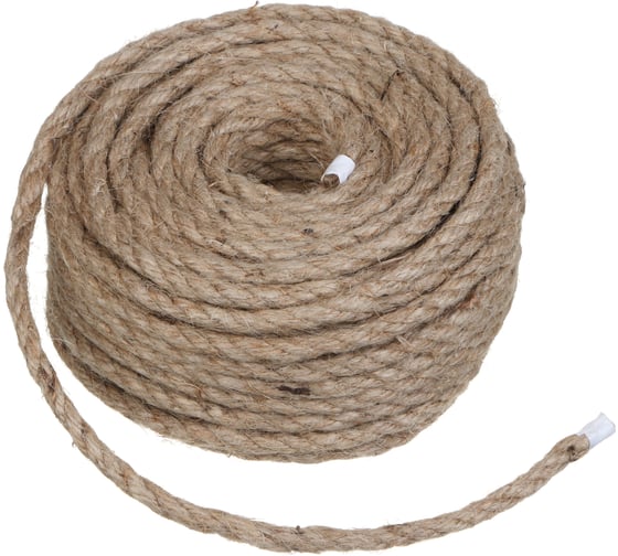Изображение товара Джутовый канат Inbloom 3-х ниточный 6 ммх20 м, 20 ктекс 151-134