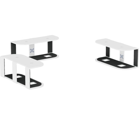 Изображение товара Нишевая полка-органайзер UNITEKI DM3NTW для клавиатуры, ноутбука, планшета, электронной книги, роутера, модема 31003