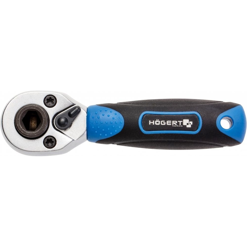 Изображение товара Трещотка для насадок и бит HOEGERT TECHNIK 1/4 HT1R391