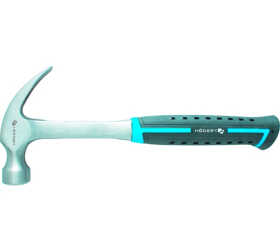 Изображение товара Молоток столяра HOEGERT TECHNIK монолитный, 450 г, с ручкой из стекловолокна HT3B035