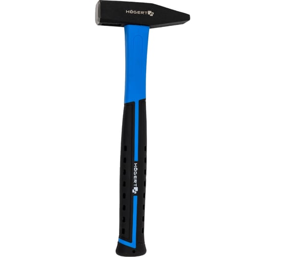 Изображение товара Слесарный молоток HOEGERT TECHNIK 500 г, с рукояткой из стекловолокна HT3B025