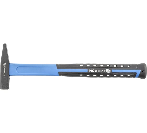 Изображение товара Слесарный молоток HOEGERT TECHNIK 100 г, с рукояткой из стекловолокна HT3B021