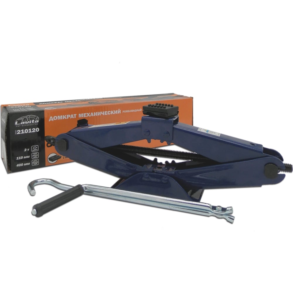 Изображение товара Механический домкрат LAVITA 2 Т, 110-400 мм, полупрофессиональный