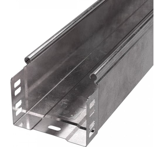 Изображение товара Неперфорированный лоток Промрукав Стандарт 100х80х3000 0,7 мм 3м PR16.0047