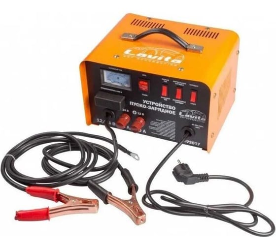 Изображение товара Пуско-зарядное устройство LAVITA 12V-24V, 45 A, пусковой ток 100A, стрелочная индикация LA 192017