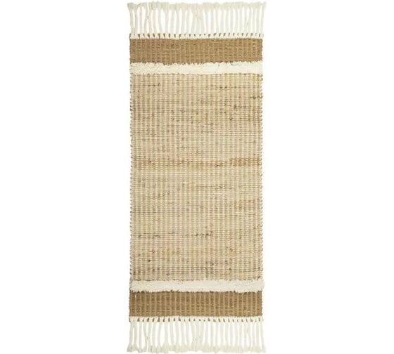 Изображение товара Ковер Tkano из джута и шерсти Mumbai, из коллекции Ethnic, 70x160 см TK23-DR0005