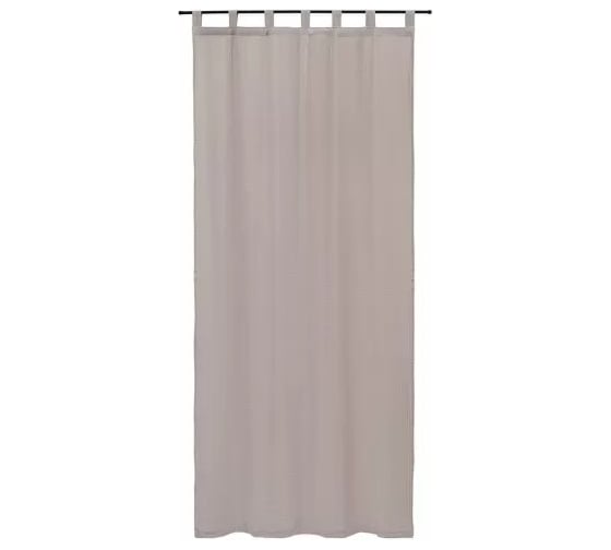 Изображение товара Штора Tkano из муслина, бежево-серого цвета, из коллекции Essential, 150x290 см TK24-CUR0003