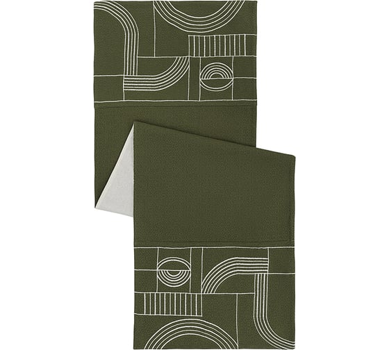 Изображение товара Дорожка на стол Tkano Cave maze, из коллекции Ethnic, 45x150 см TK24-TR0005