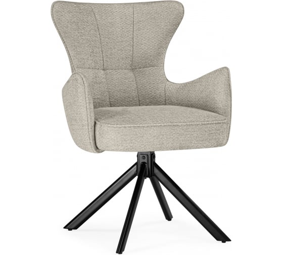 Изображение товара Стул на металлокаркасе Woodville Atlanta beige/black 15831