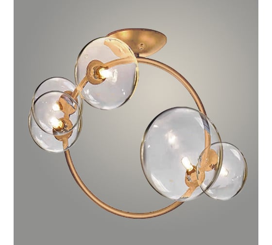 Изображение товара Люстра РОСТОК P488-5 AB бронза 5x5W G9 d500 h400, ZOK23 988032847