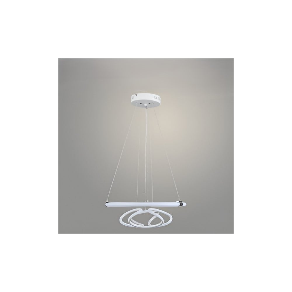 Изображение товара Люстра РОСТОК YH848/114W WT+CH белый/хром 2x(24W+33W) LED 3000-6500K ПДУ диммер d450 h500, QH23 988034167