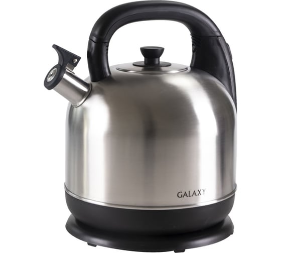 Изображение товара Электрический чайник Galaxy LINE GL 0322, серый, металл, 2200 Вт, 4,2 л, 7010103220