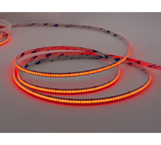 Изображение товара Светодиодная лента LEDS POWER NEW COB 256/м (11Вт/м) 24В красная 006345