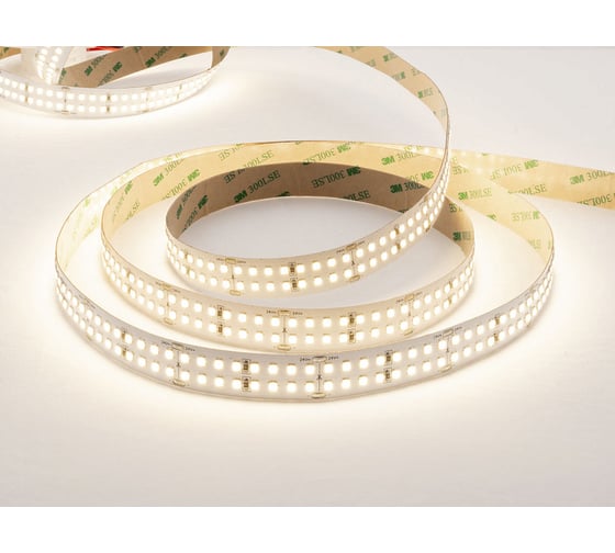 Изображение товара Светодиодная лента двухрядная LEDS POWER 2835 320/м (40Вт/м) 24В нейтральная LUX160 006086