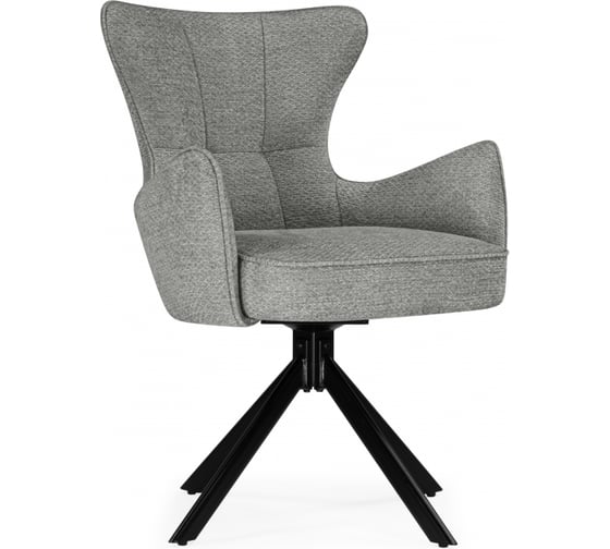 Изображение товара Стул на металлокаркасе Woodville Atlanta gray/black 15832