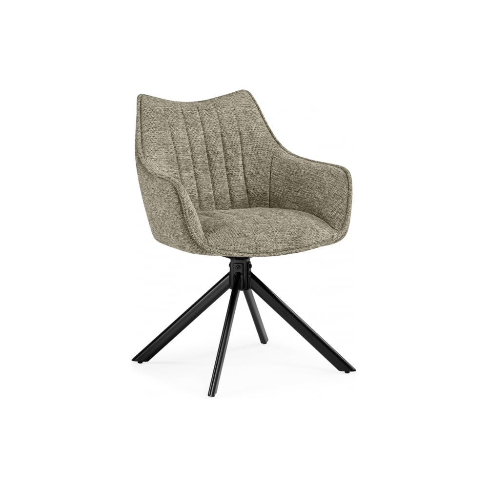 Стул на металлокаркасе Woodville Denever beige/black 15837 представляет собой современное решение для интерьера, сочетающее в себе стиль и практичность. Каркас из металла обеспечивает прочность и надежность конструкции, выдерживая нагрузку до 120 кг. Бежевый цвет обивки из льна гармонично сочетается с черным каркасом, создавая элегантный и универсальный дизайн. Прямоугольная форма спинки и сиденья обеспечивает комфортную посадку, а наличие подлокотников добавляет удобства. Высота сиденья составляет 500 мм, что подходит для большинства стандартных столов. Компактные размеры стула, такие как ширина 400 мм и глубина сиденья 400 мм, позволяют использовать его в различных помещениях, не занимая много места. Стул идеально вписывается в современный интерьер, добавляя ему стильности и функциональности.