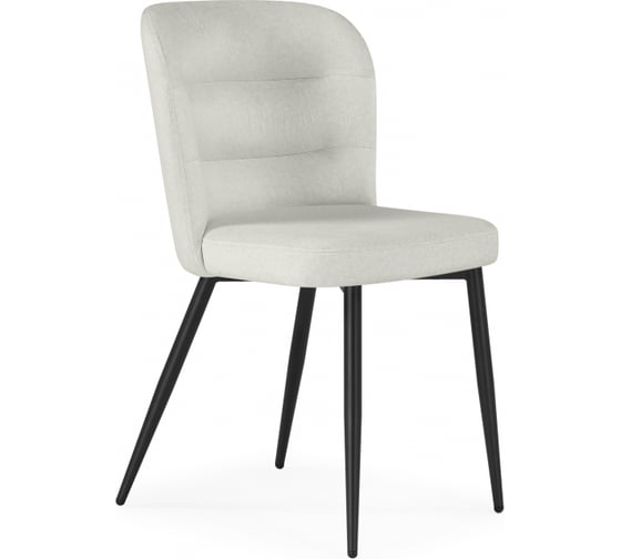 Изображение товара Стул на металлокаркасе Woodville Kilian light beige/black 15845