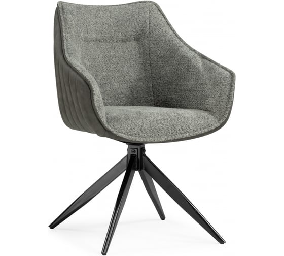 Изображение товара Стул на металлокаркасе Woodville Kansas gray/graphite gray/black 15834