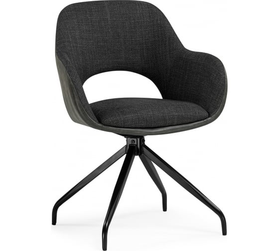 Изображение товара Стул на металлокаркасе Woodville Memfis graphite/black 15838