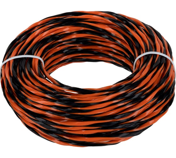 Изображение товара Леска для триммера двухкомпонентная перекрученная Leonord Зебра 3,0 мм х 15 м, квадрат 990647