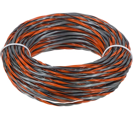 Изображение товара Леска для триммера трехкомпонентная перекрученная Leonord Ураган 2,4 мм х 15 м, квадрат 990649