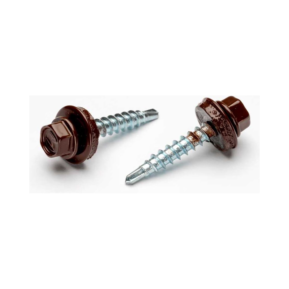 Изображение товара Саморез Доброга 4,8x35 RAL8017 темно-коричневый 10 шт