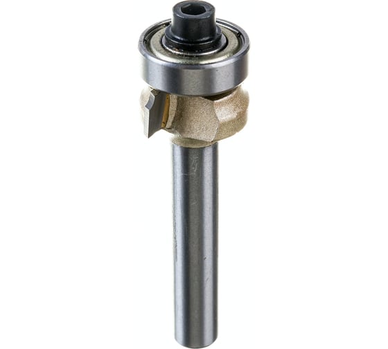 Изображение товара Фреза по дереву кромочная калевочная (15х5 мм; R1 мм; хвостовик 6 мм) Strong СТФ-10170015