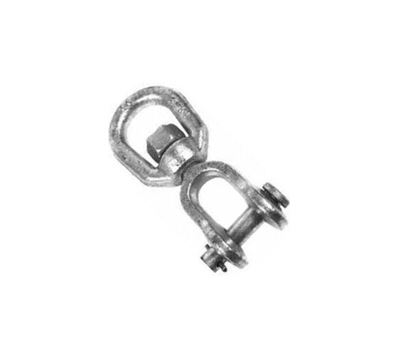 Изображение товара Вертлюг Доброга петля-вилка М6 20 шт ЦБ-0038876