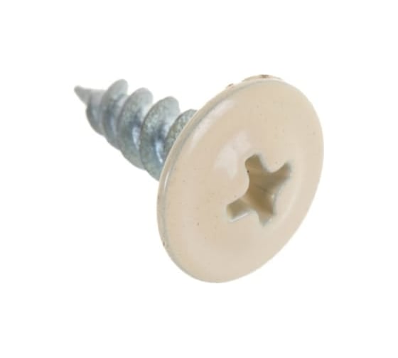 Изображение товара Саморез ПШ Доброга 4,2x16 цинк 100 шт RAL1015 Светлая слоновая кость ЦБ-00019745