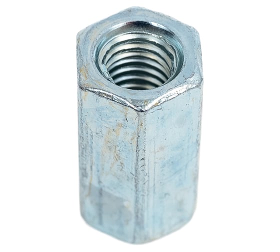 Изображение товара Гайка Доброга удлиненная М6 цинк DIN 6334 50 шт ТД-00003070